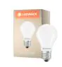 Ledvance Classic LED E27 Gruszka Włókno Matowy 7.5W 1055lm - 840 Zimna Biel | Ściemnianie - Zamienne 75W