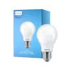 Philips Corepro LED Żarówka E27 Gruszka Matowy 8.5W 1055lm - 840 Zimna Biel - Zamienne 75W